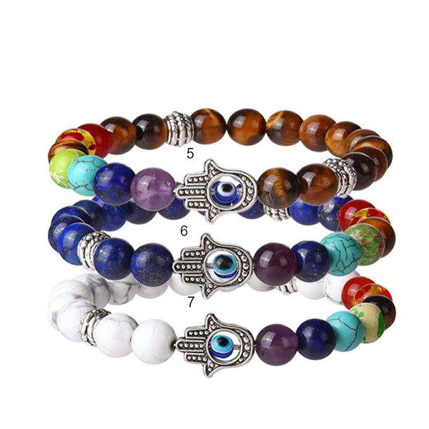 Evil Eye-Fatima Palm Eye Bracelet