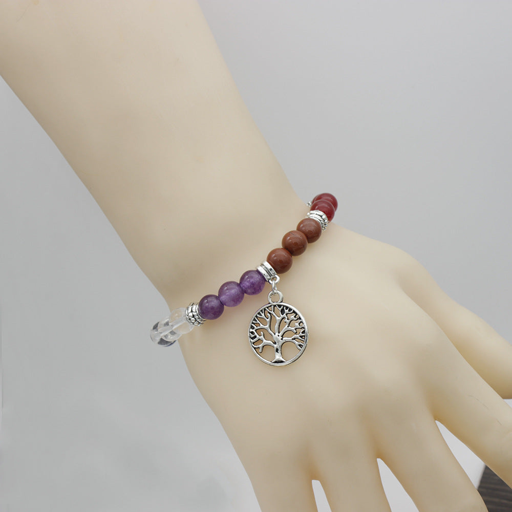 Tree of life-Buddha Natural Stone Healing & Relieves Stress Bracelet