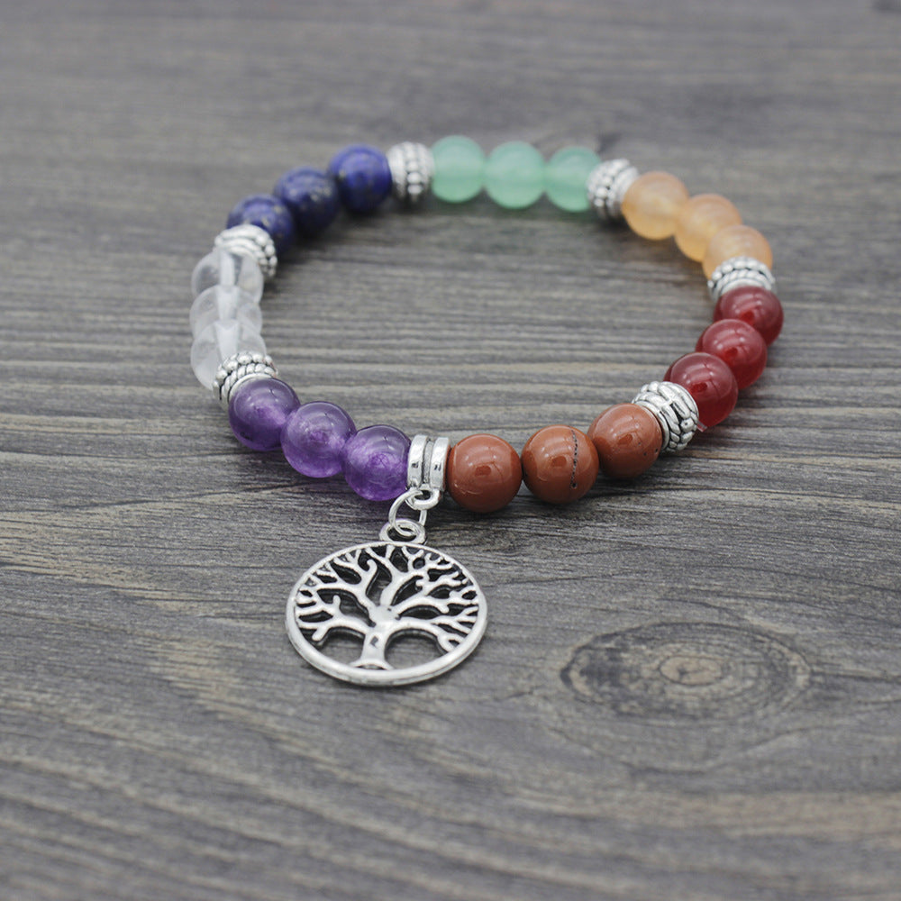 Tree of life-Buddha Natural Stone Healing & Relieves Stress Bracelet