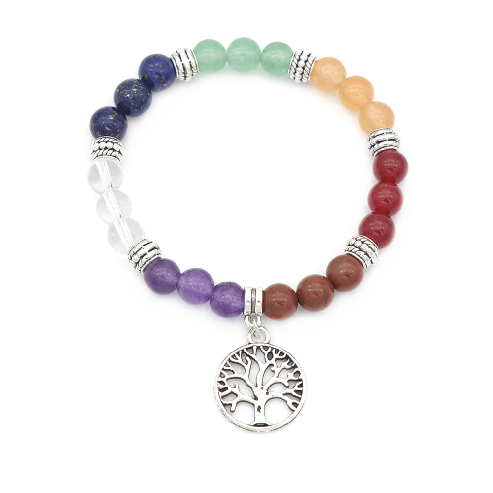 Tree of life-Buddha Natural Stone Healing & Relieves Stress Bracelet