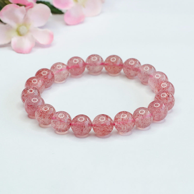 Feng Shui-Pink Strawberry Crystal